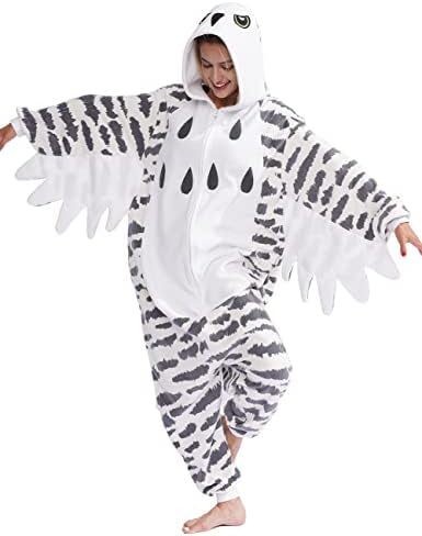ABPTBAZ Unisex Adult Onesie Costume One Piece Pajamas Animal Christmas Costume Homewear Sleepwear for Women
