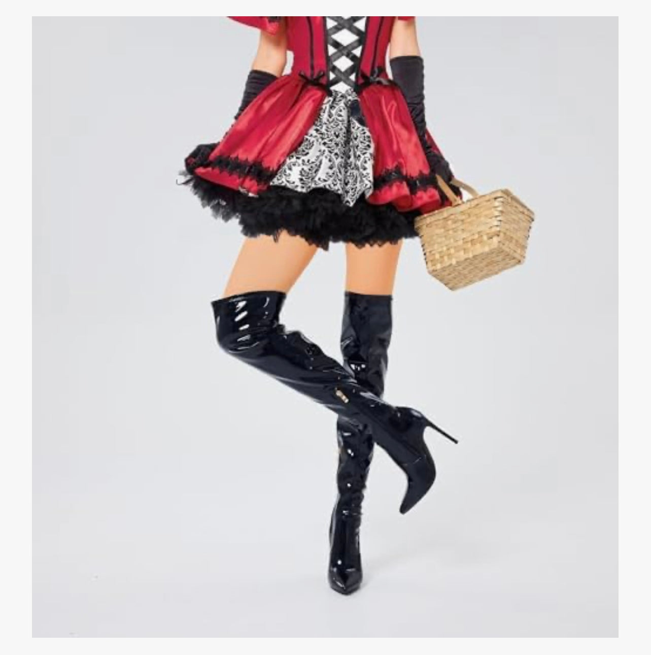 Heel Suede Thigh High Boots Stretch Sexy