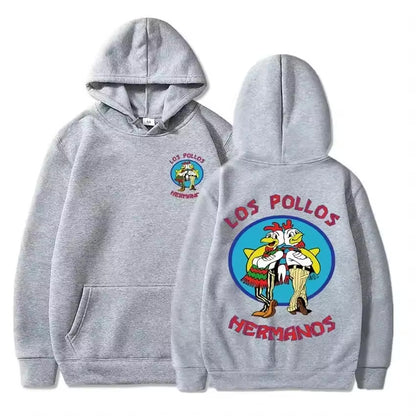 Breaking Bad Hoodie Los Pollos Hermanos Chicken Brothers Print Tracksuit Men Women Fashion Spring Autumn Fleece