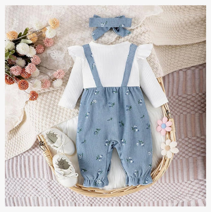 Newborn Baby Girl Clothes Long Sleeve