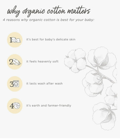 Burt's Bees Baby Boys Sleep and Play PJs, 100% Organic Cotton One-Piece Zip Front Romper Jumpsuit Pajamas