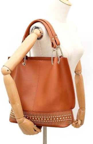 ALANES Women Handbag Set, 3 Pieces/Set Womens Purse and Handbag Set, Tassel Tote Clutch Satchel Top Handle Shoulder Bag (Brown)