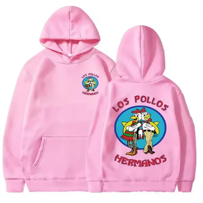 Breaking Bad Hoodie Los Pollos Hermanos Chicken Brothers Print Tracksuit Men Women Fashion Spring Autumn Fleece