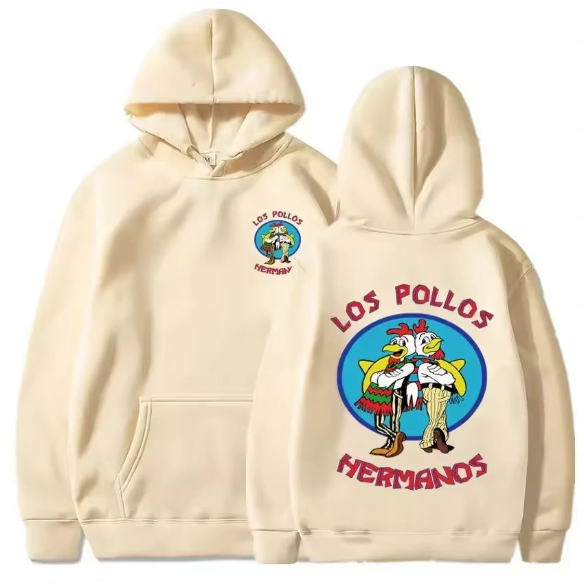 Breaking Bad Hoodie Los Pollos Hermanos Chicken Brothers Print Tracksuit Men Women Fashion Spring Autumn Fleece