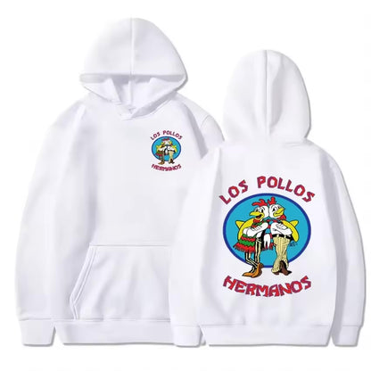 Breaking Bad Hoodie Los Pollos Hermanos Chicken Brothers Print Tracksuit Men Women Fashion Spring Autumn Fleece