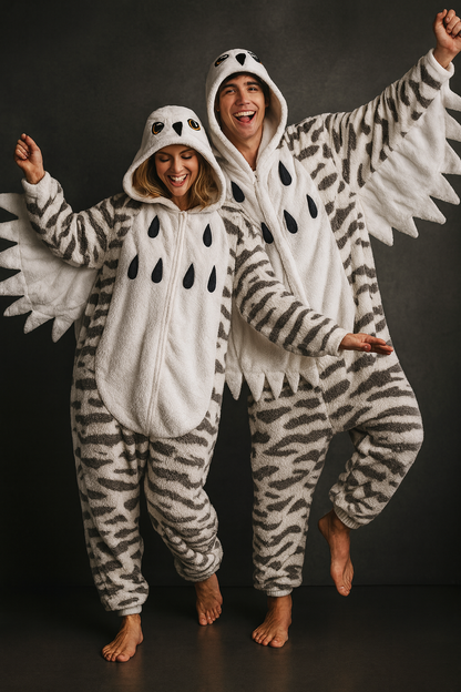 ABPTBAZ Unisex Adult Onesie Costume One Piece Pajamas Animal Christmas Costume Homewear Sleepwear for Women