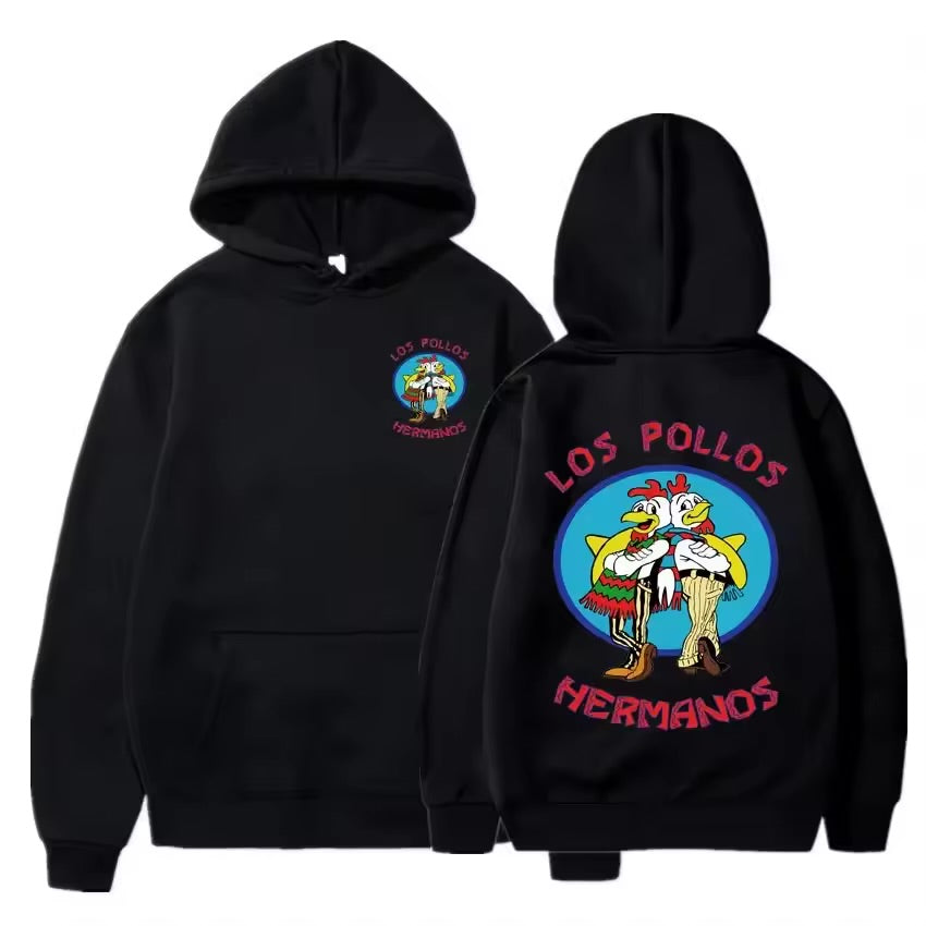 Breaking Bad Hoodie Los Pollos Hermanos Chicken Brothers Print Tracksuit Men Women Fashion Spring Autumn Fleece