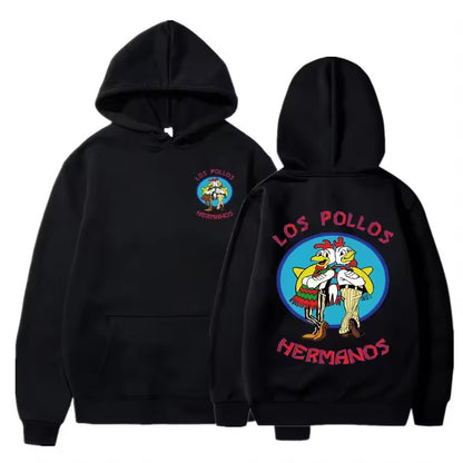 Breaking Bad Hoodie Los Pollos Hermanos Chicken Brothers Print Tracksuit Men Women Fashion Spring Autumn Fleece