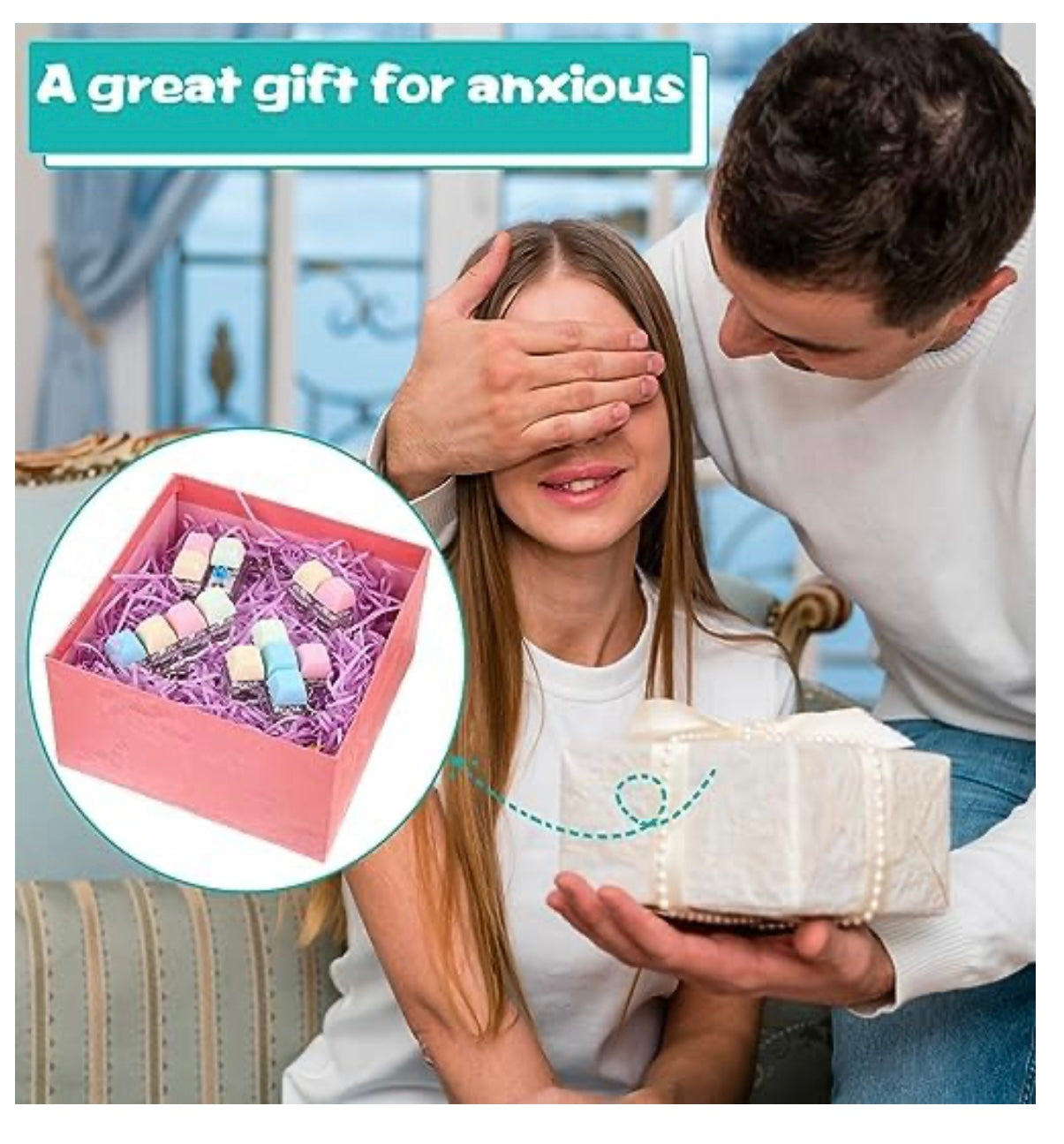 4 Pcs Keyboard Fidget Keychain Decompression Toys Keyboard Fidget Clicker Finger Keyboard Toys,Fidget Keychain with LED Light Stress Relief Keyboard,Keyboard Clicker for Gifts to Pass The Boring Time